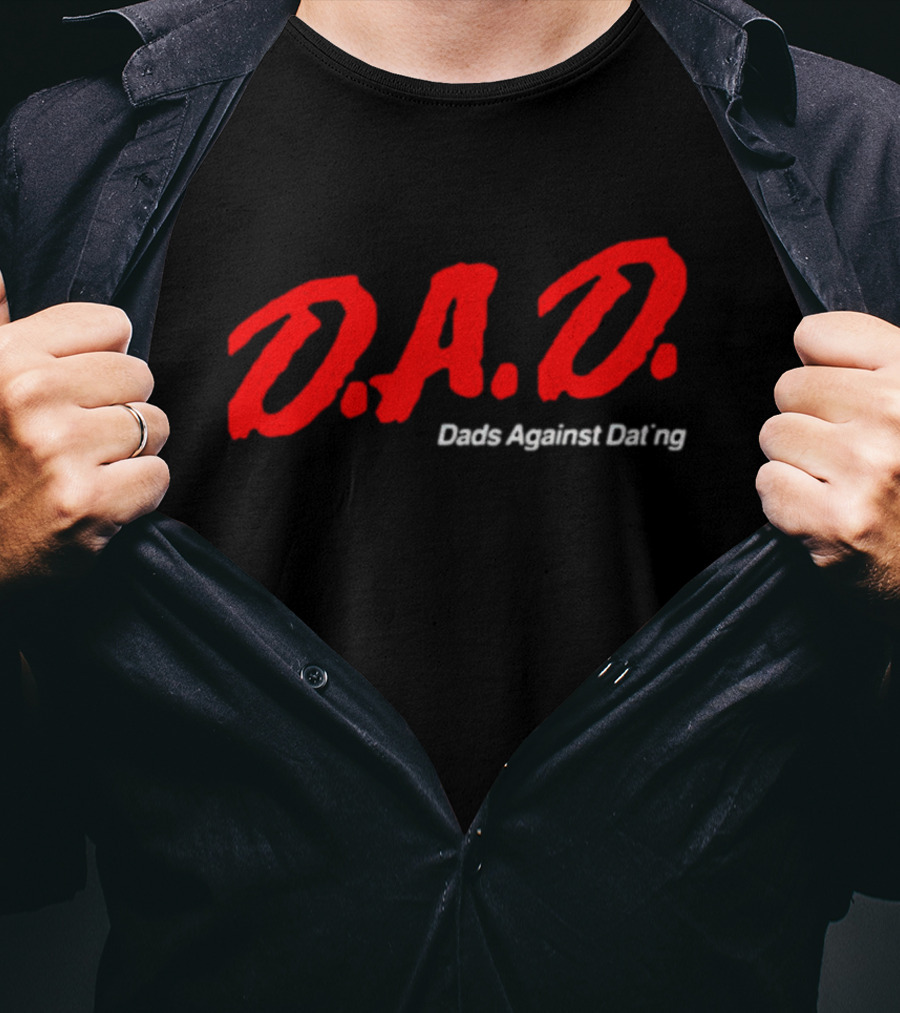 D.A.D. Dads Against Dating Retro T-Shirt
