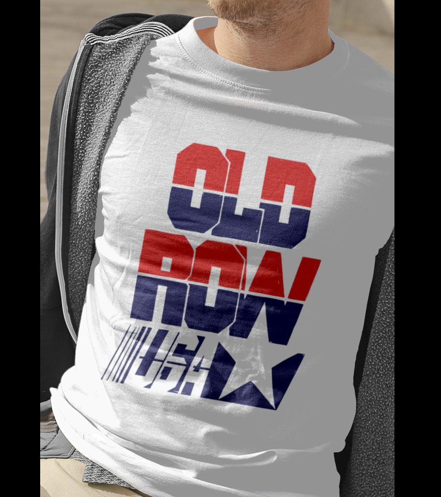 Old Row USA Vintage Star And Stripes T-Shirt