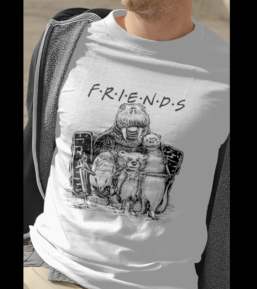 FRIENDS Forever Pals With Unique Animal Companions T-Shirt
