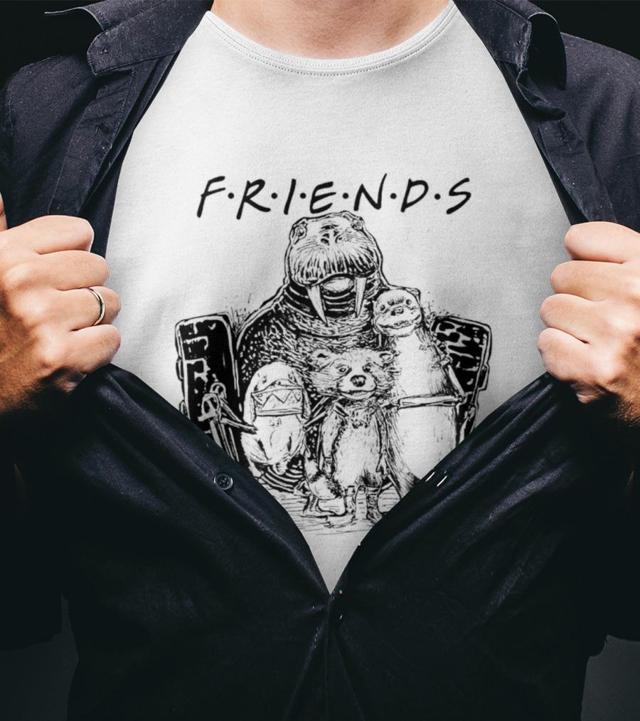 FRIENDS Forever Pals With Unique Animal Companions T-Shirt