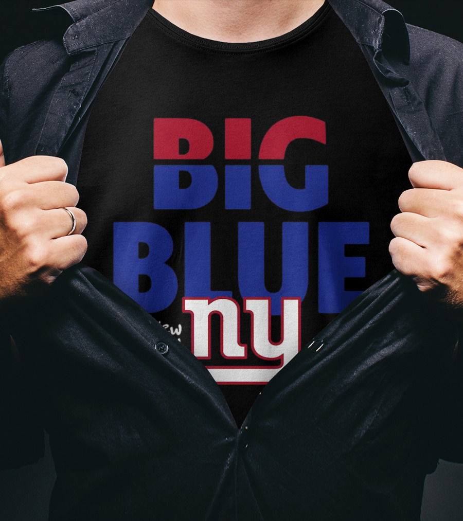 Big Blue New York Giants NY T-Shirt
