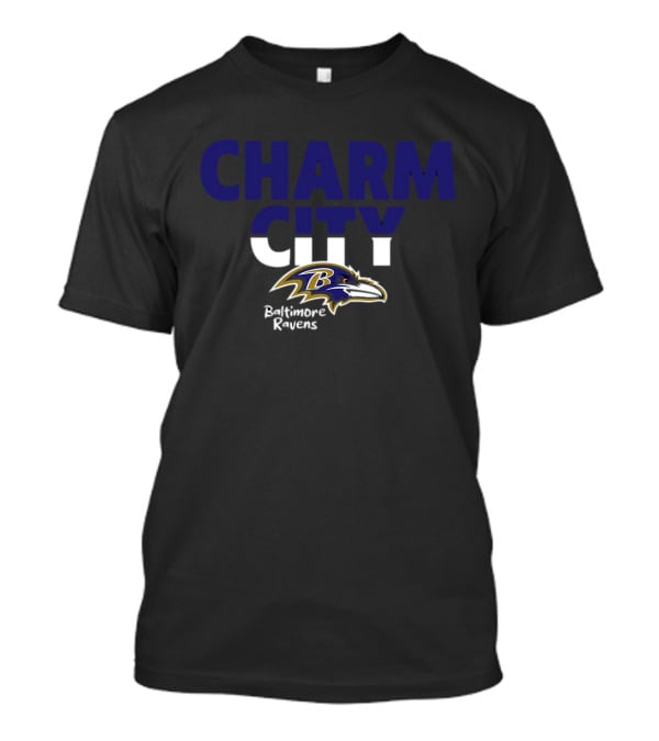 CHARM CITY Baltimore Ravens T-Shirt