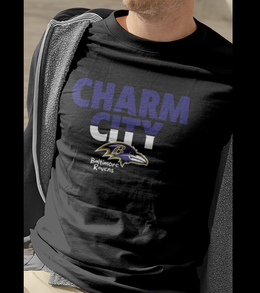 CHARM CITY Baltimore Ravens T-Shirt