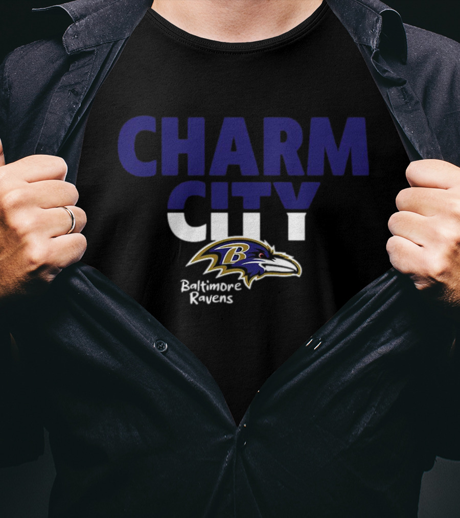 CHARM CITY Baltimore Ravens T-Shirt