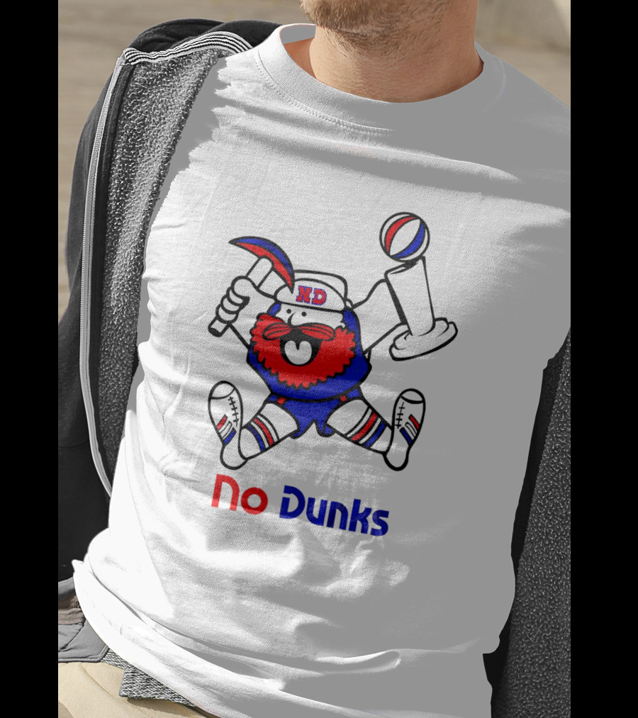 Denver Nuggets No Dunks Basketball Miner Enthusiast T-Shirt
