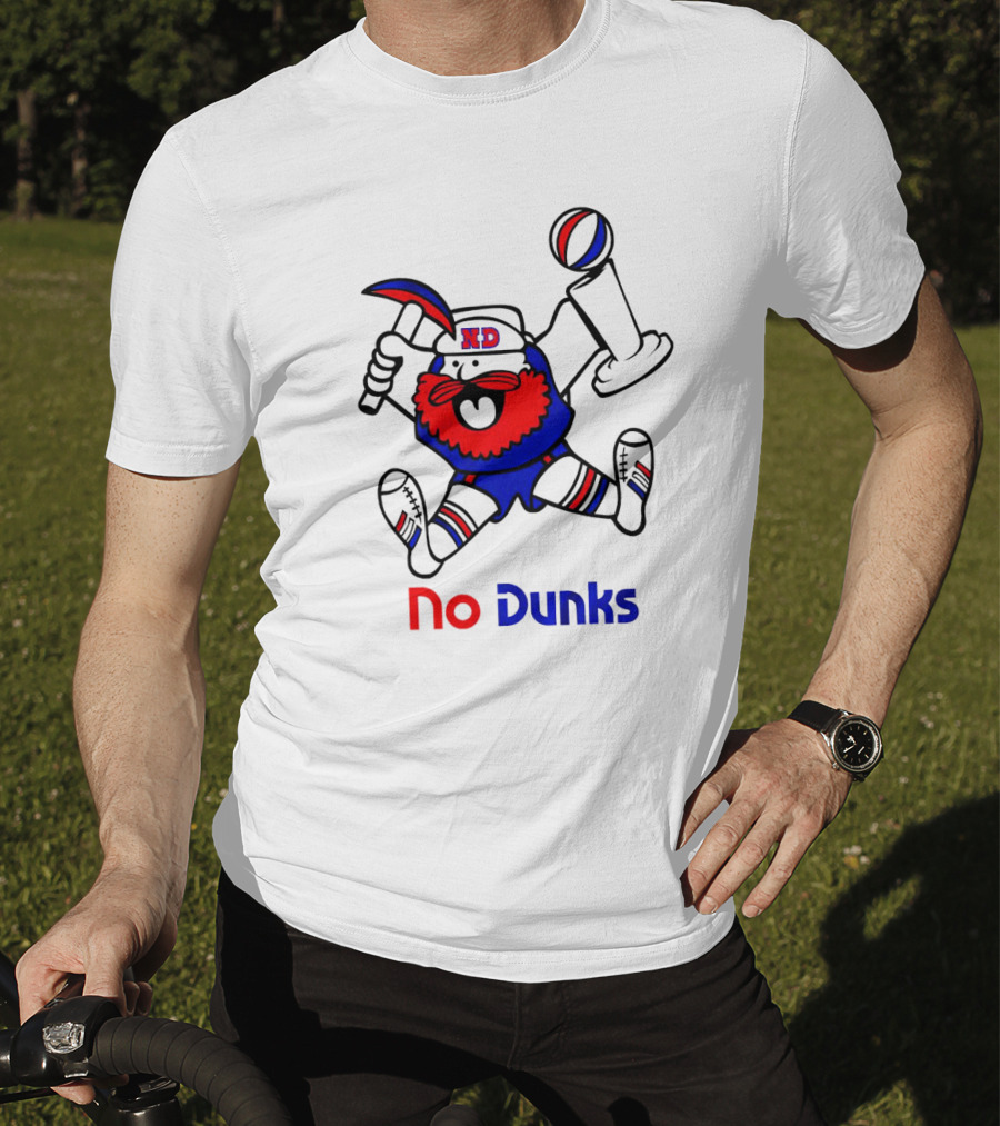 Denver Nuggets No Dunks Basketball Miner Enthusiast T-Shirt