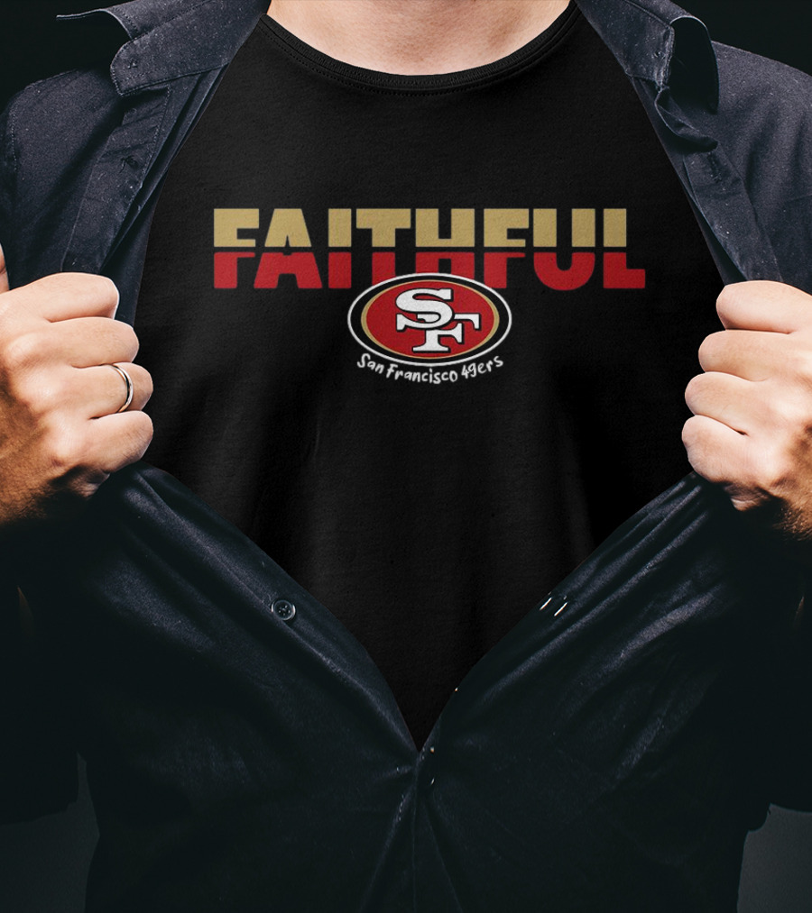 Faithful San Francisco 49ers SF T-Shirt