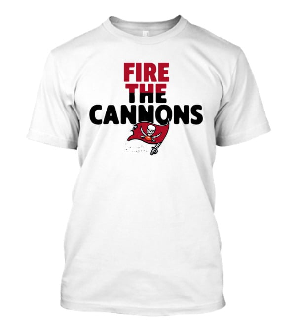 FIRE THE CANNONS Tampa Bay Buccaneers T-Shirt