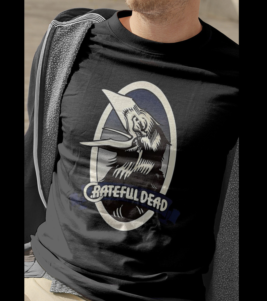 Grateful Dead Raven Oval T-Shirt