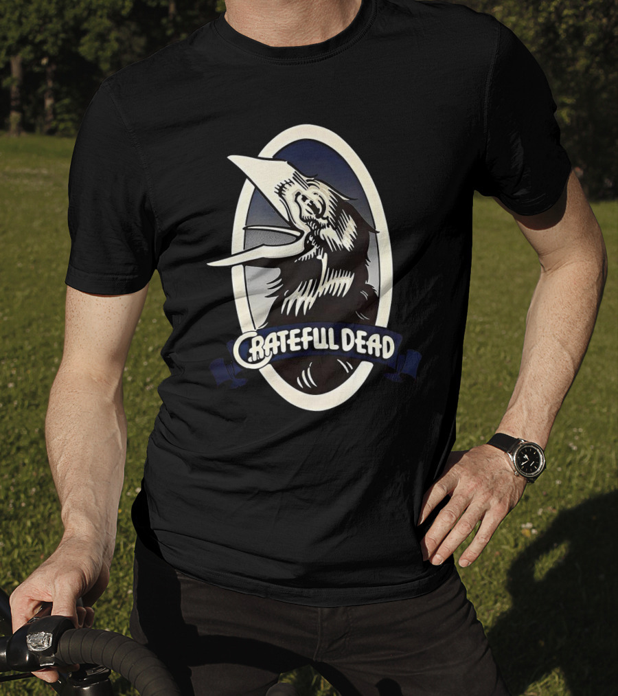 Grateful Dead Raven Oval T-Shirt