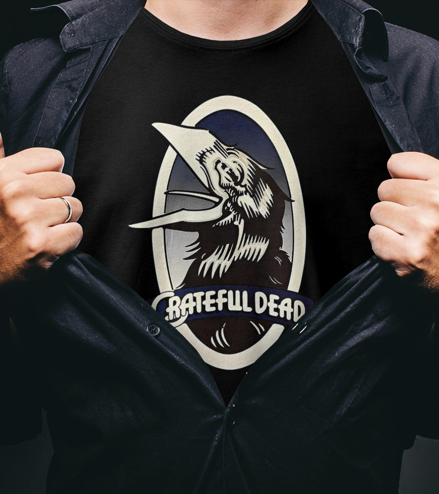 Grateful Dead Raven Oval T-Shirt