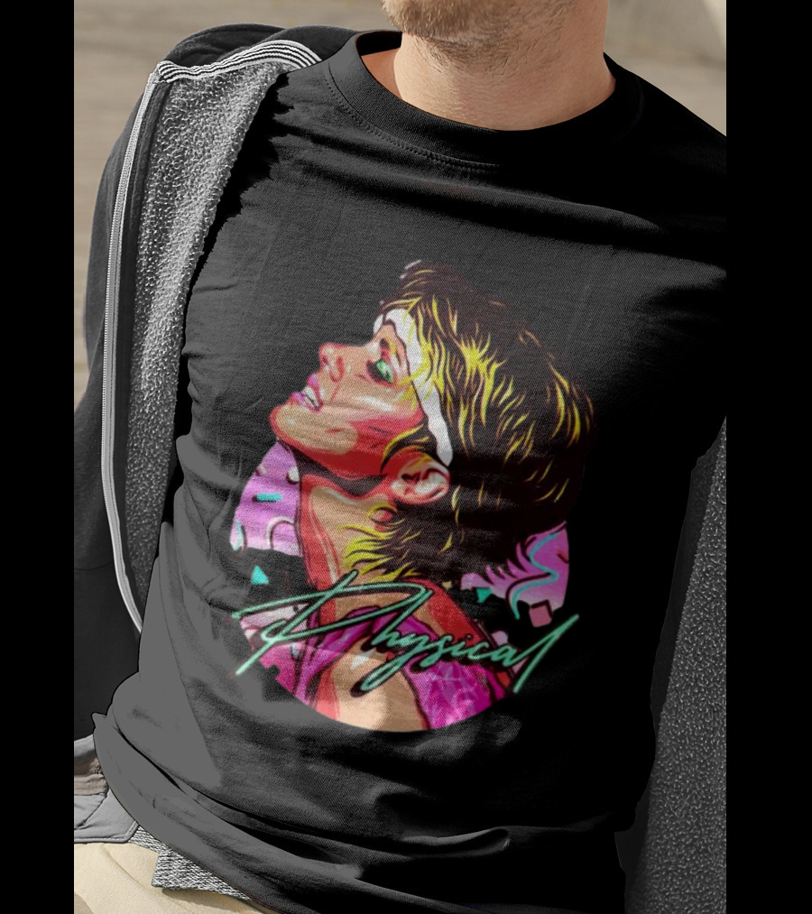 James Hillier Nordacious Physical Retro 80s Fitness Aesthetic T-Shirt