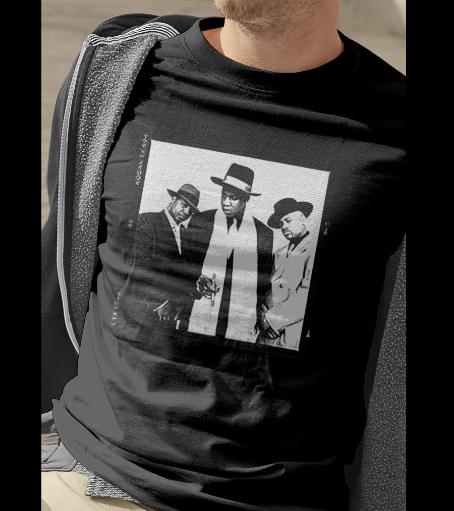 Jay-Z Reasonable Doubt Black And White Album Cover Photo T-Shirt