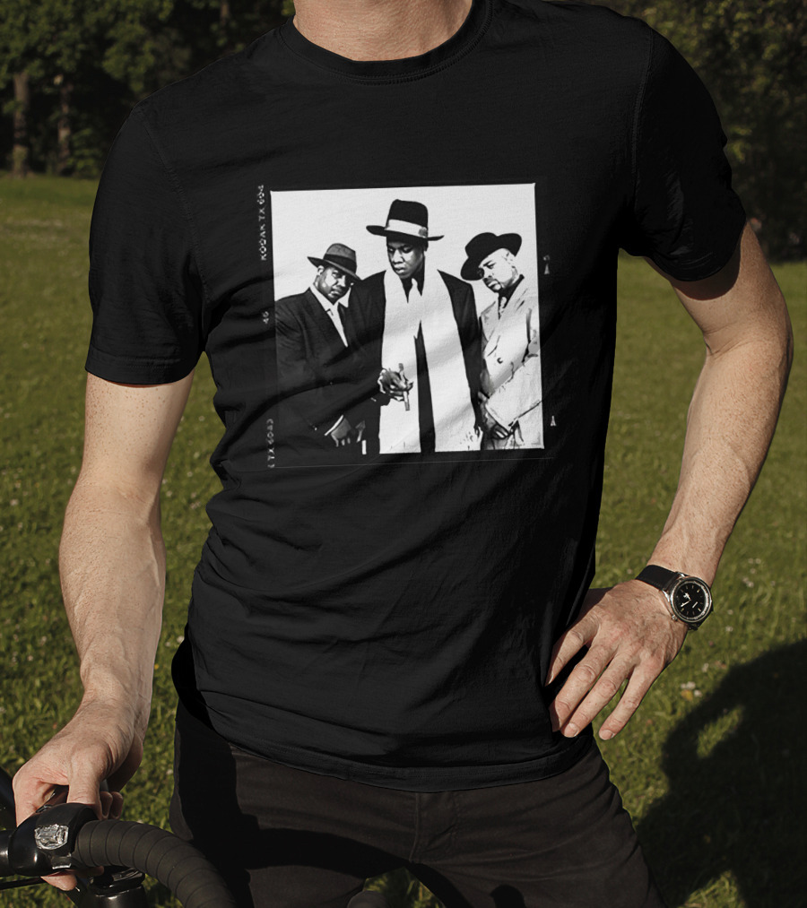 Jay-Z Reasonable Doubt Black And White Album Cover Photo T-Shirt