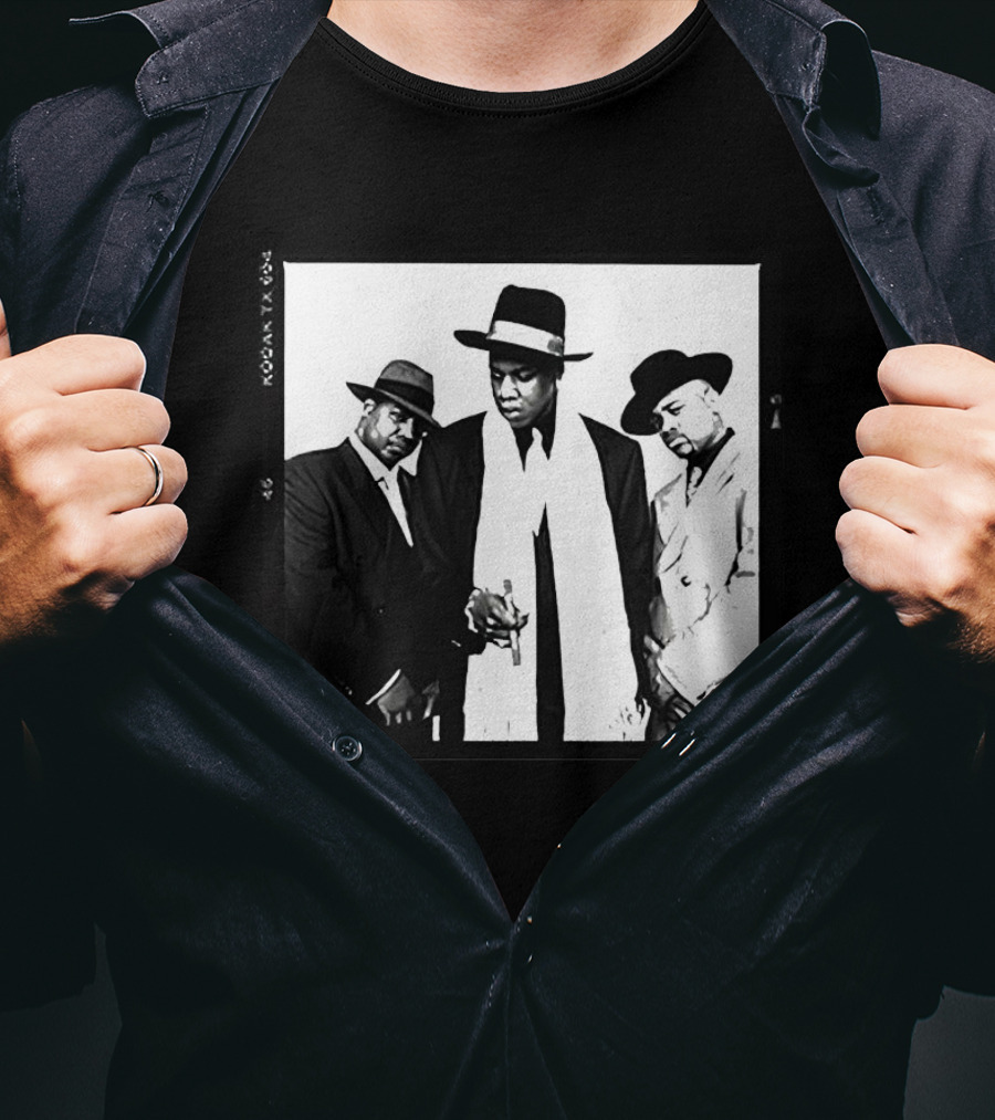 Jay-Z Reasonable Doubt Black And White Album Cover Photo T-Shirt
