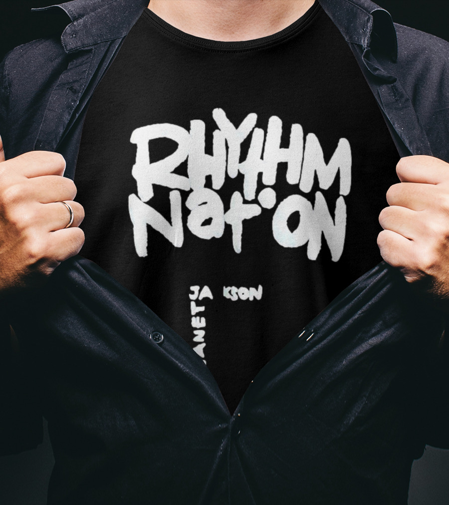 Rh1Thm Nation Janet Jackson T-Shirt