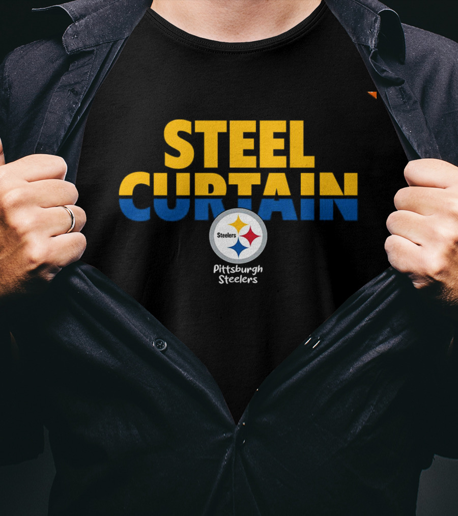 Steelers Steel Curtain Pittsburgh Steelers T-Shirt
