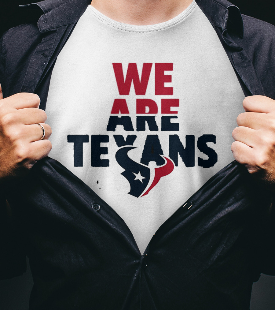 We Are Texans Houston Texans Star T-Shirt