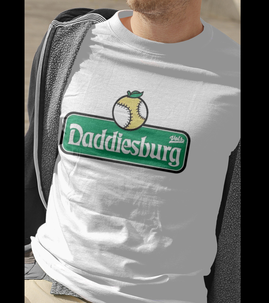 Vols Daddiesburg Baseball Peach T-Shirt