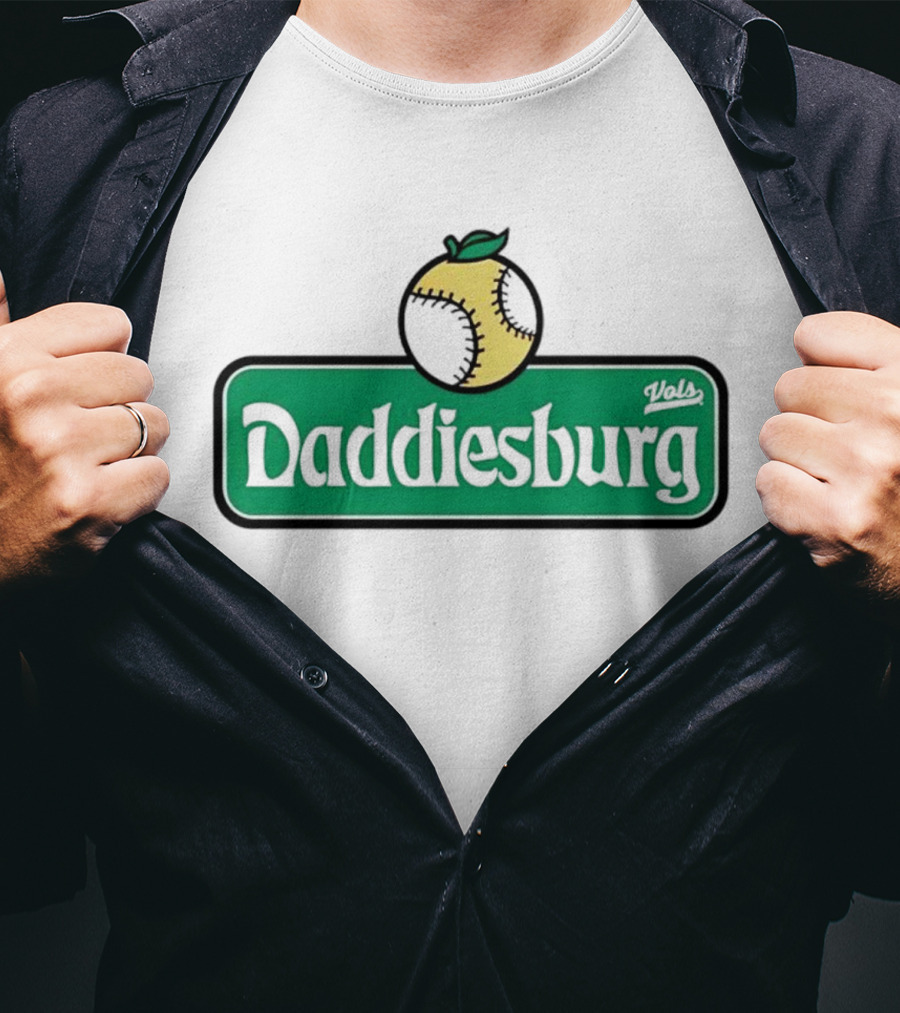 Vols Daddiesburg Baseball Peach T-Shirt