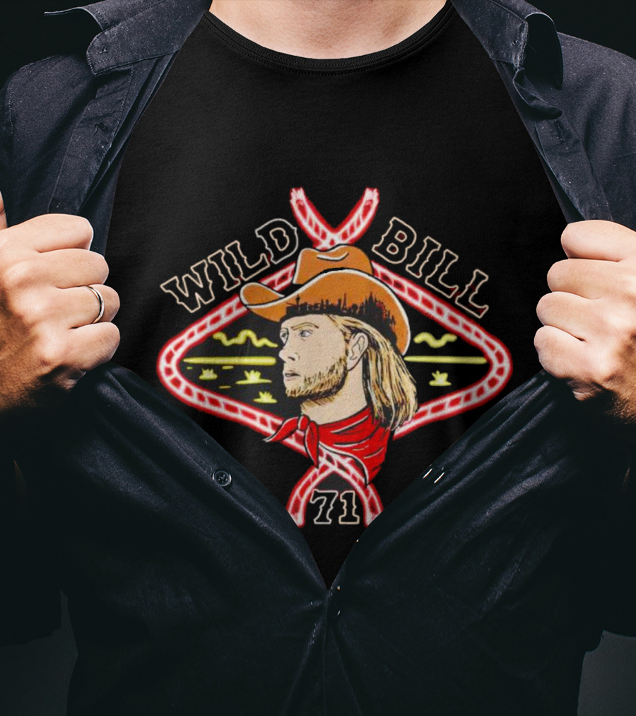 Wild Bill 71 Western Cowboy T-Shirt