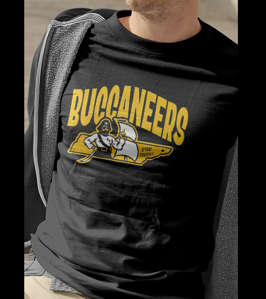 Buccaneers ETSU Tough Pirate T-Shirt