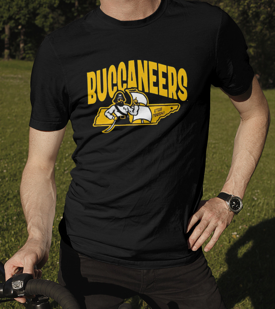 Buccaneers ETSU Tough Pirate T-Shirt