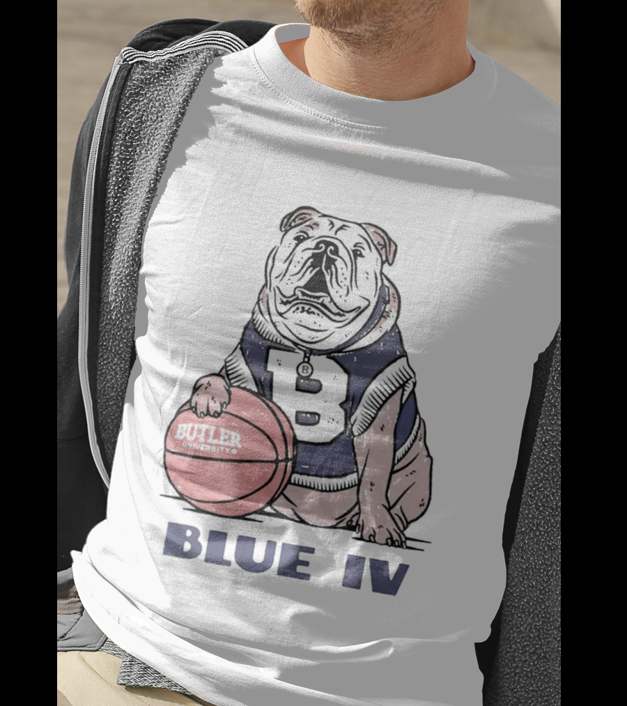 Butler University Bulldogs Blue IV Basketball T-Shirt