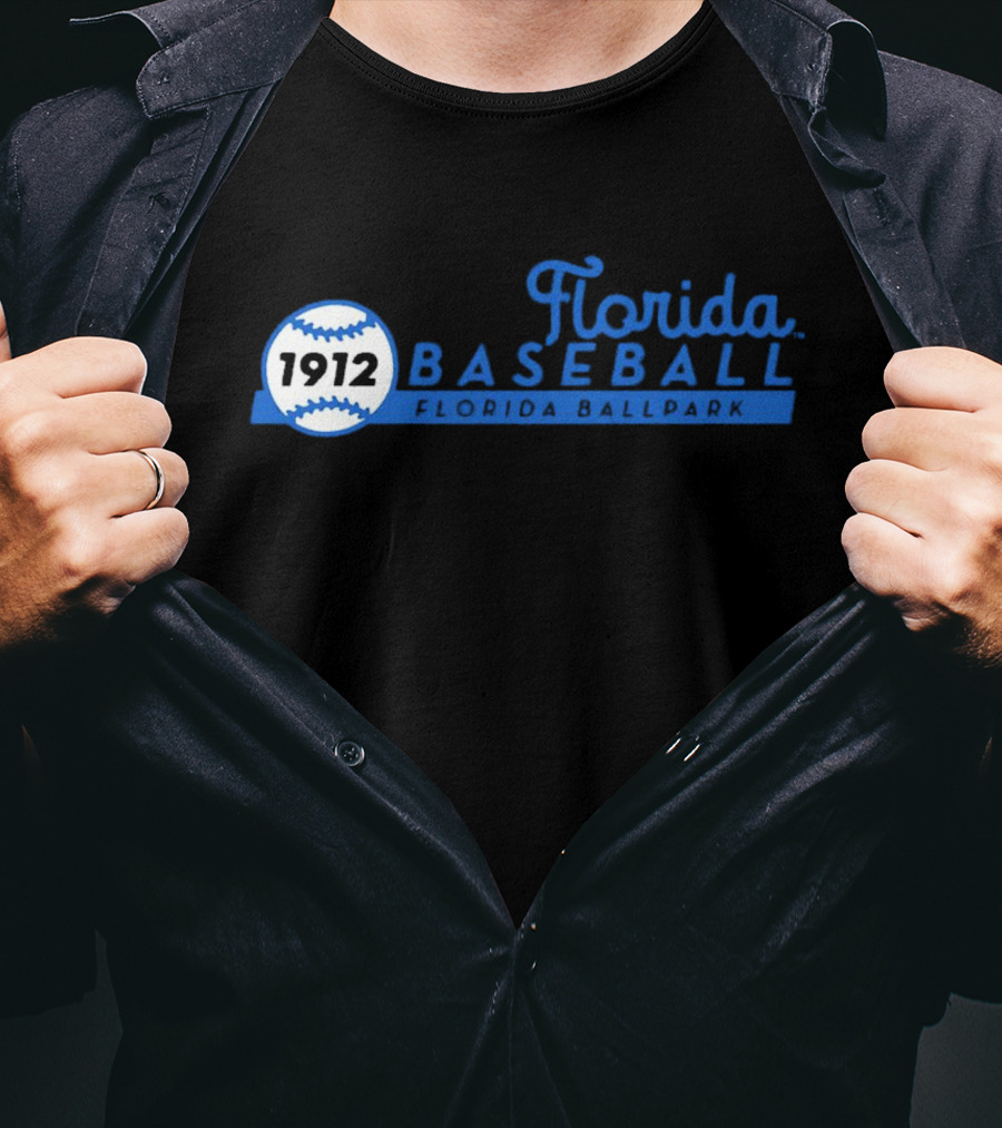 Florida Baseball 1912 Florida Ballpark T-Shirt