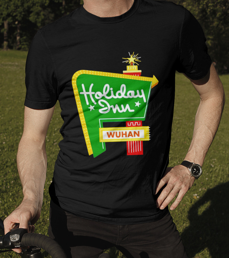 Holiday Inn Wuhan Vintage Neon Sign T-Shirt