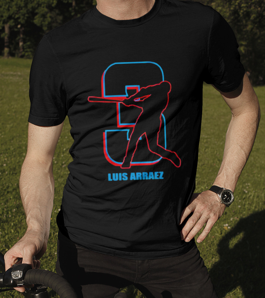 Luis Arraez 3 Miami Baseball T-Shirt