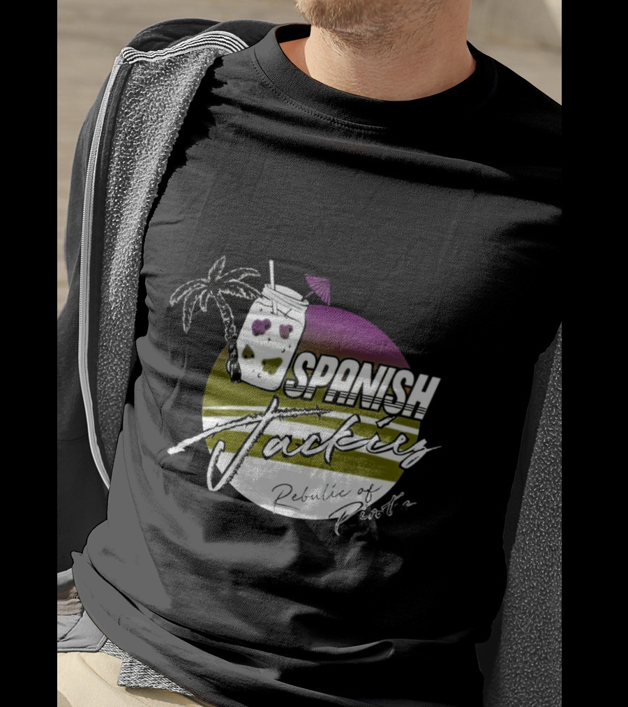 Spanish Jackie’s Tropical Drink Republic Of Pirates T-Shirt