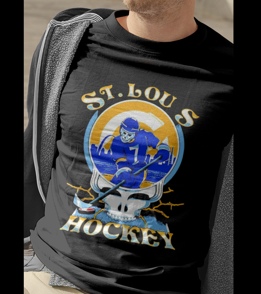 St. Louis Hockey Blues Buzz Grateful 2.0 T-Shirt