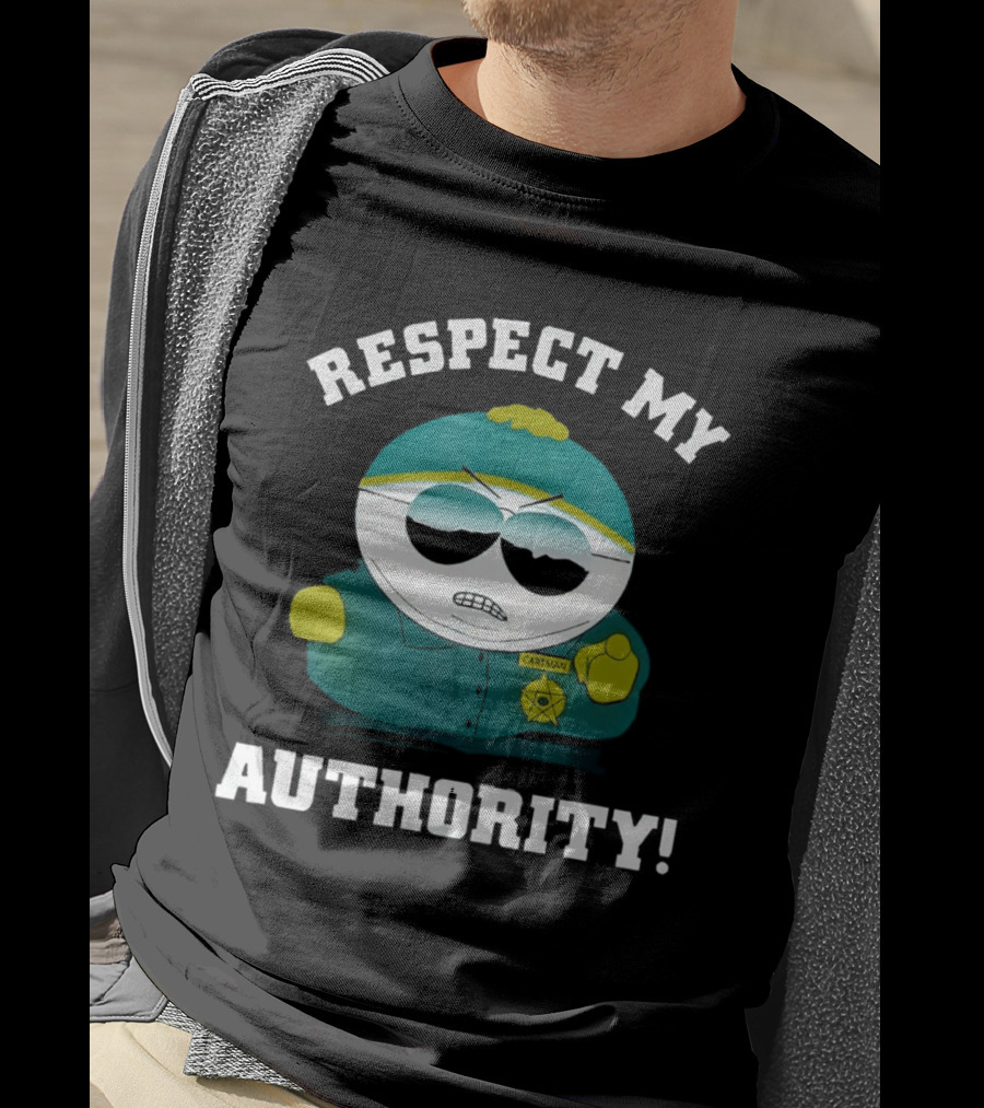 Respect My Authority Cartman South Park T-Shirt