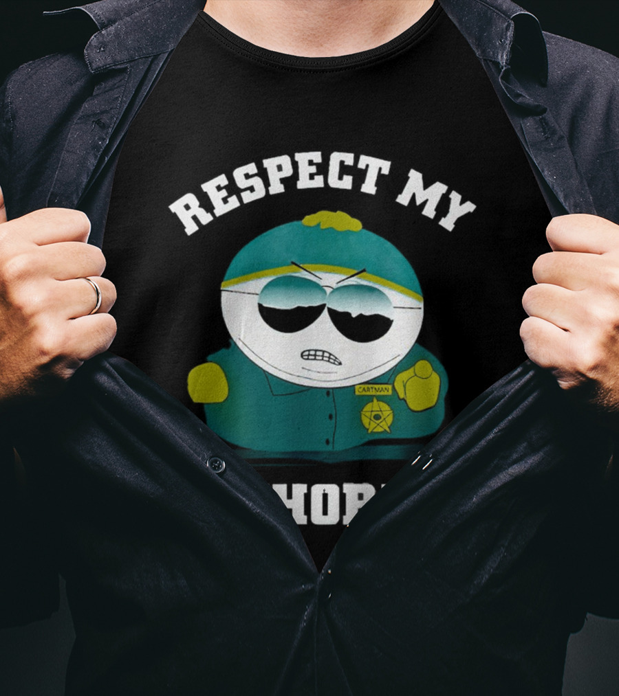 Respect My Authority Cartman South Park T-Shirt