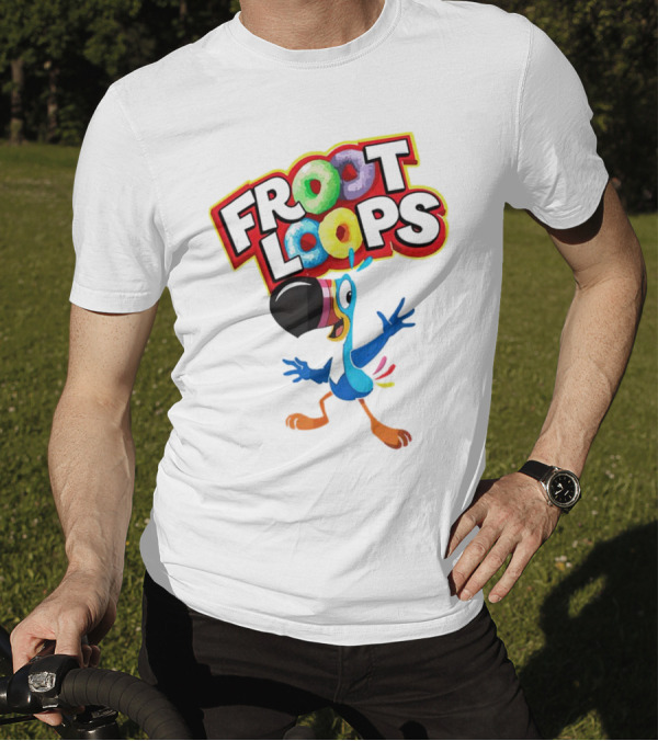 Froot Loops Toucan Sam Colorful T-Shirt
