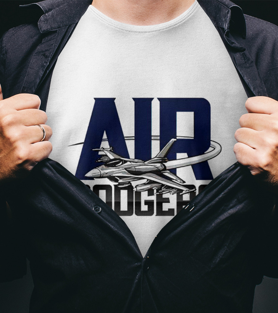 Isaiah Rodgers Air Rodgers Fighter Jet T-Shirt
