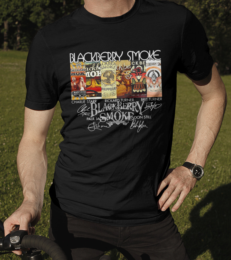 Blackberry Smoke Charlie Starr Rickard Turner Brit Turner Paul Jackson Brandon Still T-Shirt