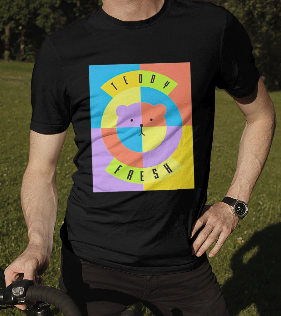 Teddy Fresh Colorful Circle Bear T-Shirt