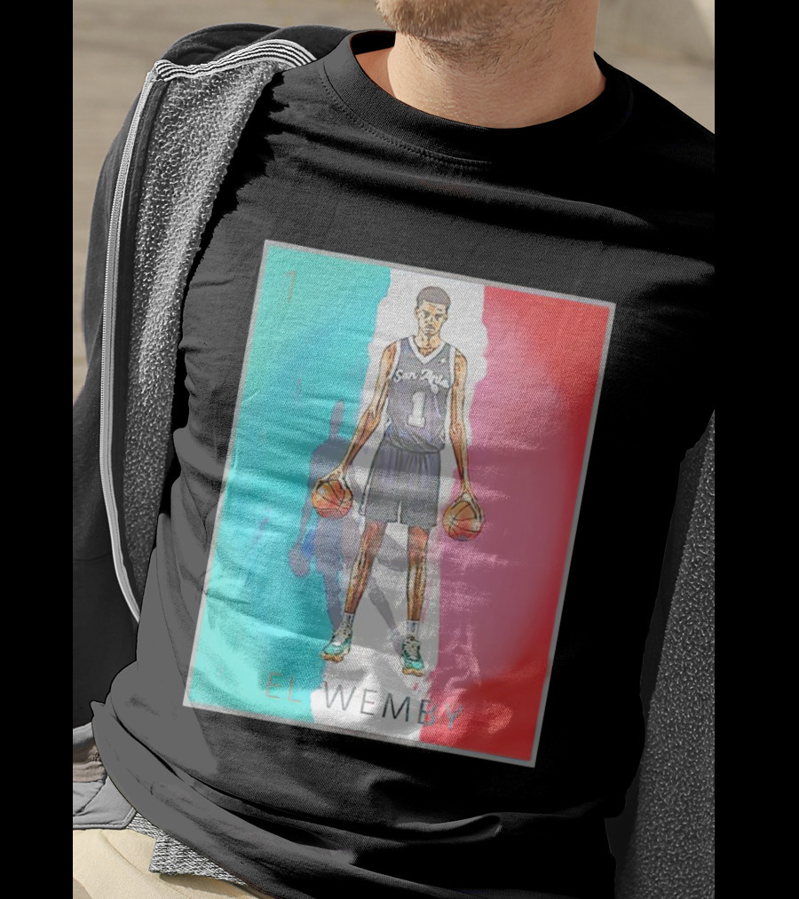Victor Wembanyama San Antonio Spurs El Wemby Basketball T-Shirt