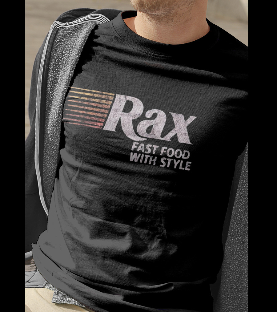 Rax Retro Fast Food With Style Vintage T-Shirt