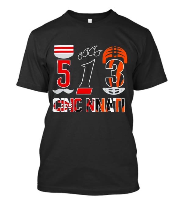 513 Cincinnati Bearcat Football Tiger Team Legend T-Shirt