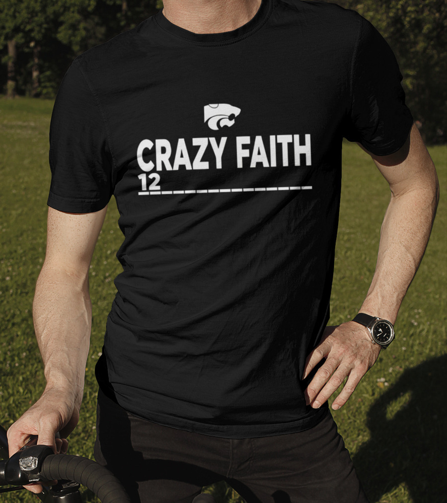 Crazy Faith 12 Wildcats T-Shirt