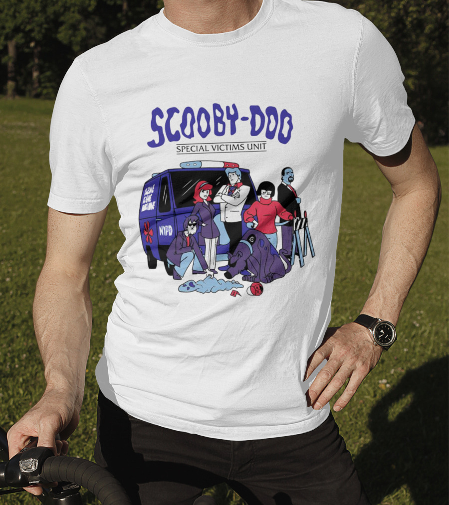 Scooby-Doo Special Victims Unit NYPD Scene Investigation T-Shirt