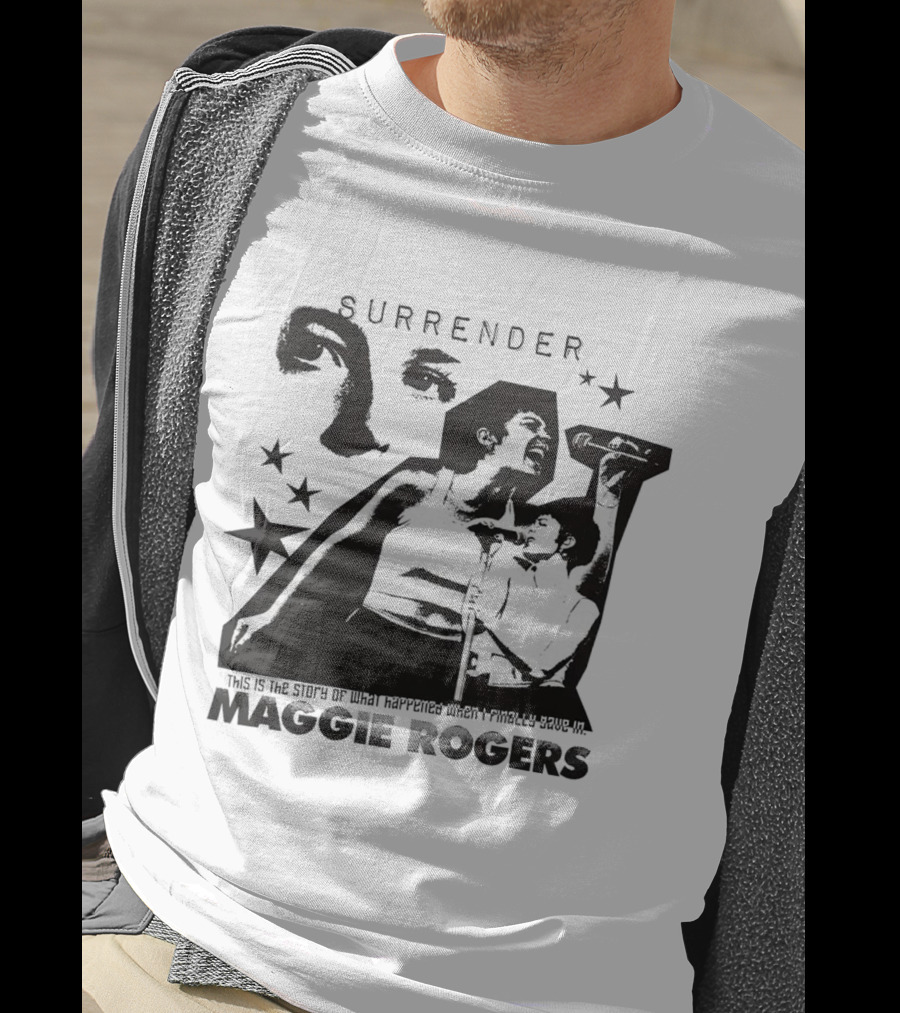 Surrender Stage Photo Maggie Rogers T-Shirt