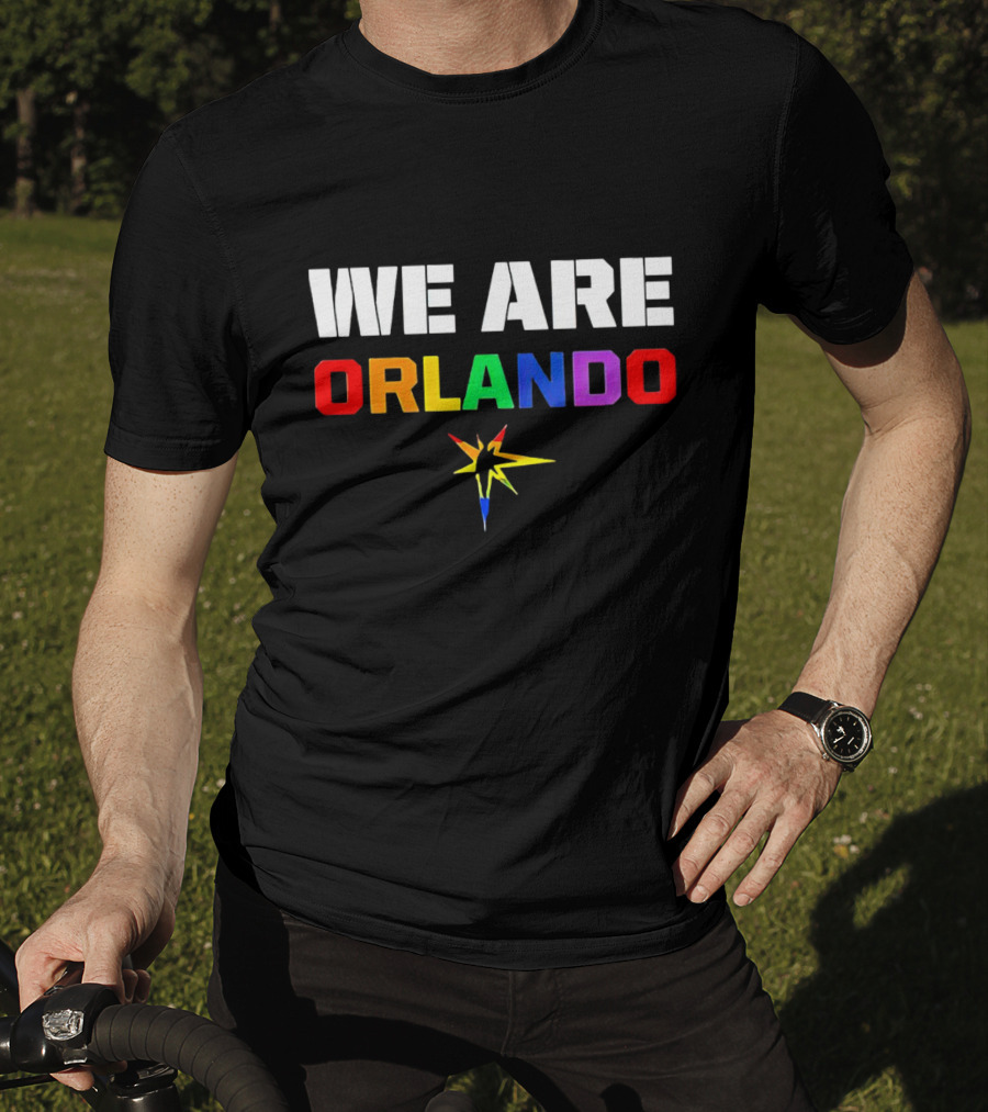 We Are Orlando Rainbow Star T-Shirt