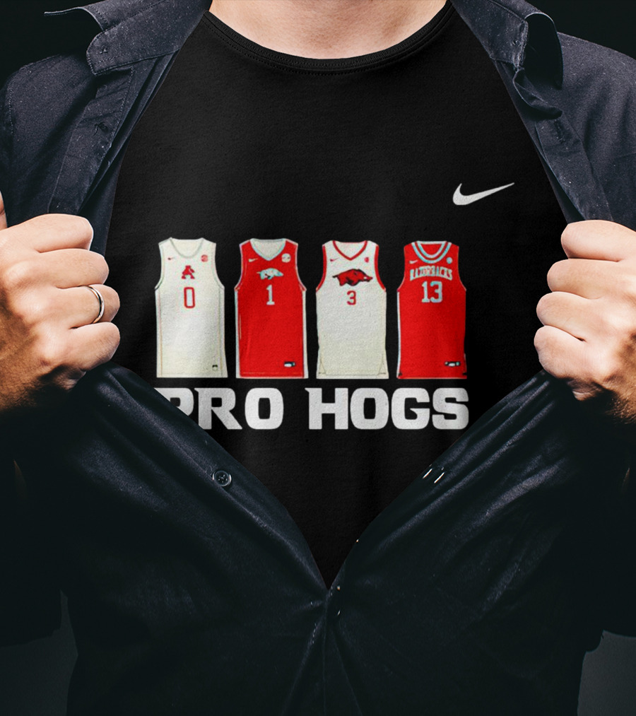 Eric Musselman Arkansas Razorbacks Basketball Pro Hogs Jerseys T-Shirt