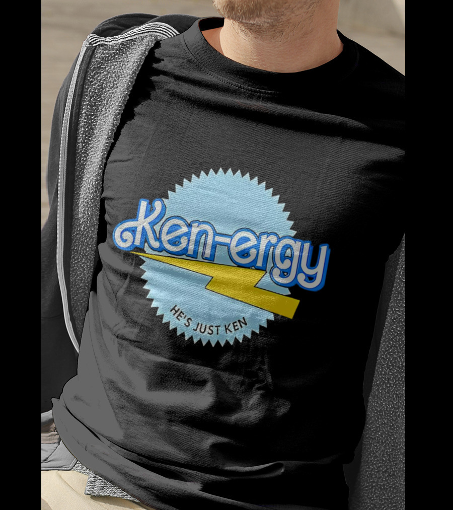 Ken Ergy He's Just Ken Barbie Lightning T-Shirt