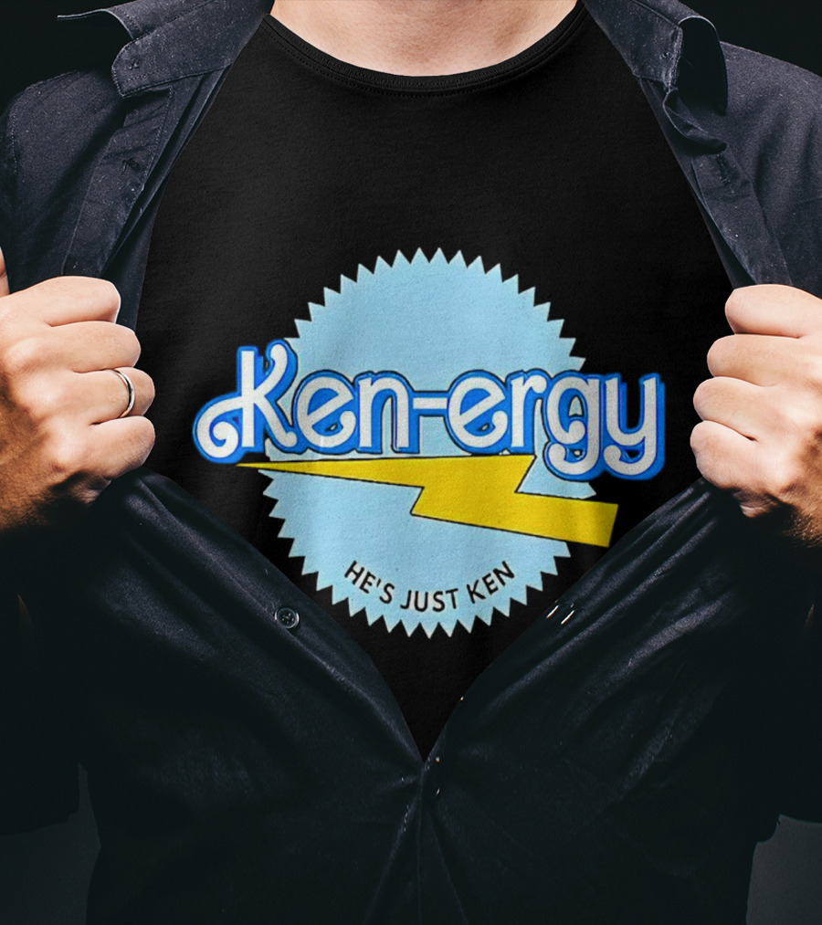 Ken Ergy He's Just Ken Barbie Lightning T-Shirt