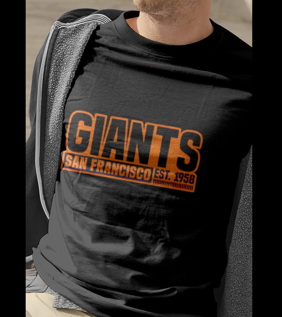 San Francisco Giants Est 1958 Orange T-Shirt